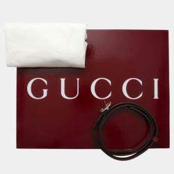 Gucci Tote Bag Rosso Ancora  Leather Size Small