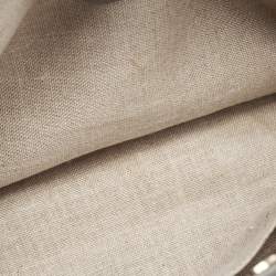 Pre Owned Gucci Grey Microguccissima Leather Front Zip Tote