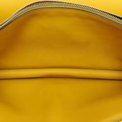 Gucci Yellow Suede Crystal Bow Embroidered Dionysus Shoulder Bag