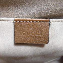 Gucci Leather Brown Diana Small Bag