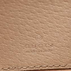 Gucci Beige/White GG Supreme Canvas Mini Ophidia Hobo