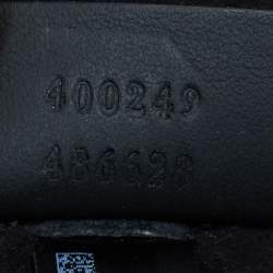 Pre Owned Gucci Beige/Black GG Supreme Canvas and Suede Small Dionysus Shoulder Bag