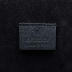 Pre Owned Gucci Beige/Black GG Supreme Canvas and Suede Small Dionysus Shoulder Bag