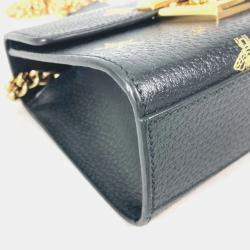 Gucci Black Gold Crossbody bag