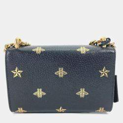 Gucci Black Gold Crossbody bag