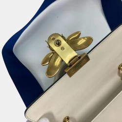 Gucci Black x White Bijoux Faux Pearl Shoulder Bag