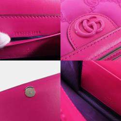 Gucci nylon material GG long shoulder bag