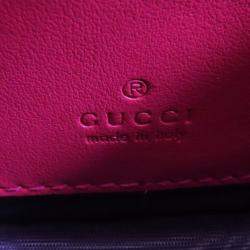 Gucci nylon material GG long shoulder bag