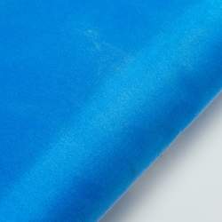 Pre Owned Gucci Blue Satin Crystal Embellished Interlocking G Broadway Clutch