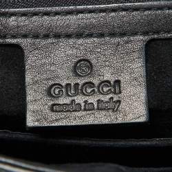 Pre Owned Gucci Multicolor Python Bright Horsebit Clutch