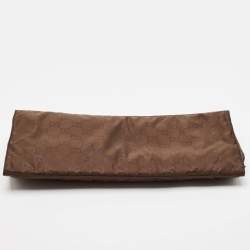 Pre Owned Gucci Beige GG Supreme Canvas Medium Baby Changing Bag