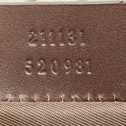 Pre Owned Gucci Beige GG Supreme Canvas Medium Baby Changing Bag