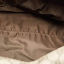 Pre Owned Gucci Beige GG Supreme Canvas Medium Baby Changing Bag