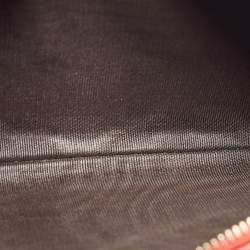 Pre Owned Gucci Orange Leather Soho Zip Continental Wallet