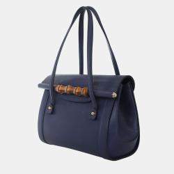 Gucci Bamboo Tote Flap Bag