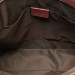 Gucci Beige/Pink GG Supreme Canvas Blooms Print Pouch Clutch