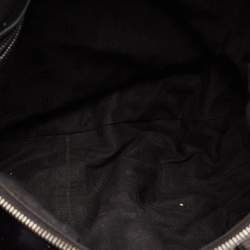 Gucci Iridescent Black Patent Leather Icon Bit Hobo
