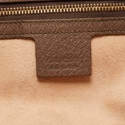 Pre Owned Gucci Beige/Ebony GG Supreme Canvas Medium Ophidia Tote