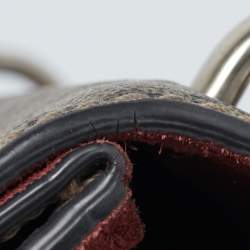 Pre Owned Gucci Pink/Beige GG Supreme Blooms Canvas Small Dionysus Shoulder Bag