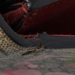 Pre Owned Gucci Pink/Beige GG Supreme Blooms Canvas Small Dionysus Shoulder Bag