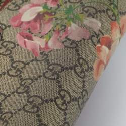 Pre Owned Gucci Pink/Beige GG Supreme Blooms Canvas Small Dionysus Shoulder Bag