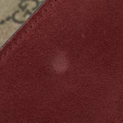 Pre Owned Gucci Pink/Beige GG Supreme Blooms Canvas Small Dionysus Shoulder Bag