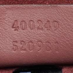 Pre Owned Gucci Pink/Beige GG Supreme Blooms Canvas Small Dionysus Shoulder Bag