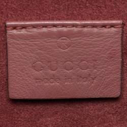 Pre Owned Gucci Pink/Beige GG Supreme Blooms Canvas Small Dionysus Shoulder Bag