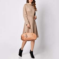 Pre Owned Gucci Brown Guccissima Leather Heart Bit Satchel
