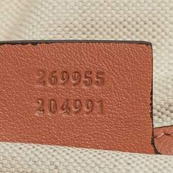 Pre Owned Gucci Brown Guccissima Leather Heart Bit Satchel