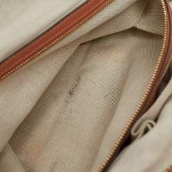 Pre Owned Gucci Brown Guccissima Leather Heart Bit Satchel