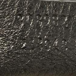 Pre Owned Gucci Black Leather Medium Chain Soho Tote