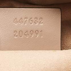 Pre Owned حقيبة كتف غوتشي جي جي مارمونت كاميرا جلد ماتيلاس بيج صغيرة