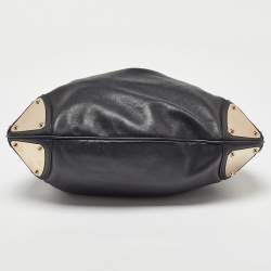 Pre Owned Gucci Black Leather Medium Babouska Indy Hobo