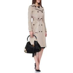 Pre Owned Gucci Black Leather Medium Babouska Indy Hobo