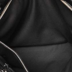 Gucci Black GG Canvas and Leather Small Eclipse Tote