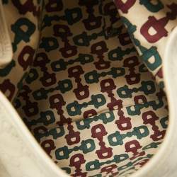 Pre Owned Gucci Cream Guccissima Leather Large New Jackie Hobo