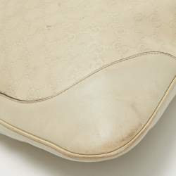 Pre Owned Gucci Cream Guccissima Leather Large New Jackie Hobo