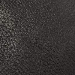 Pre Owned Gucci Black Leather Large Jungle Shoulder Bag