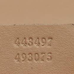 Pre Owned حقيبة كتف غوتشي مارمونت جلد ماتيلاس أسود مزينة جي جي صغيرة