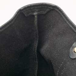 مملوكة مسبقًا Gucci Black/Grey GG Crystal Canvas and Leather Medium Joy Tote