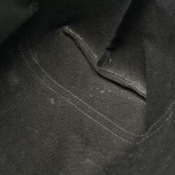 مملوكة مسبقًا Gucci Black/Grey GG Crystal Canvas and Leather Medium Joy Tote