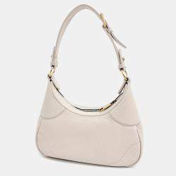 مملوكة مسبقًا Gucci Beige Leather Aphrodite small shoulder bag