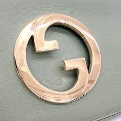 Gucci Green Leather Blondie Shoulder Bag