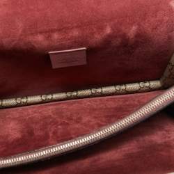 مملوكة مسبقًا حقيبة كتف غوتشي طباعة زهور سوبر ميني ديونيسوس سوبريم GG متعددة الألوان/ بيج