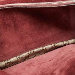 مملوكة مسبقًا حقيبة كتف غوتشي طباعة زهور سوبر ميني ديونيسوس سوبريم GG متعددة الألوان/ بيج