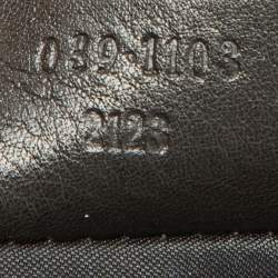 Pre Owned Gucci Black Leather Vintage Mini Boat Shoulder Bag