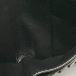 Gucci Black GG Canvas and Leather Charlotte French Wallet