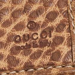 Gucci Beige GG Canvas and Leather Pelham Continental Wallet