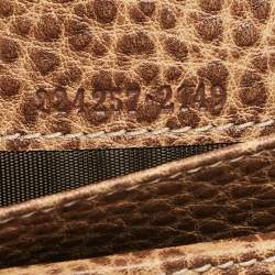 Gucci Beige GG Canvas and Leather Pelham Continental Wallet